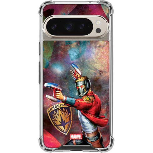 Marvel Star-Lord Cosmic Commander Google Pixel 9 Pro XL Clear Case